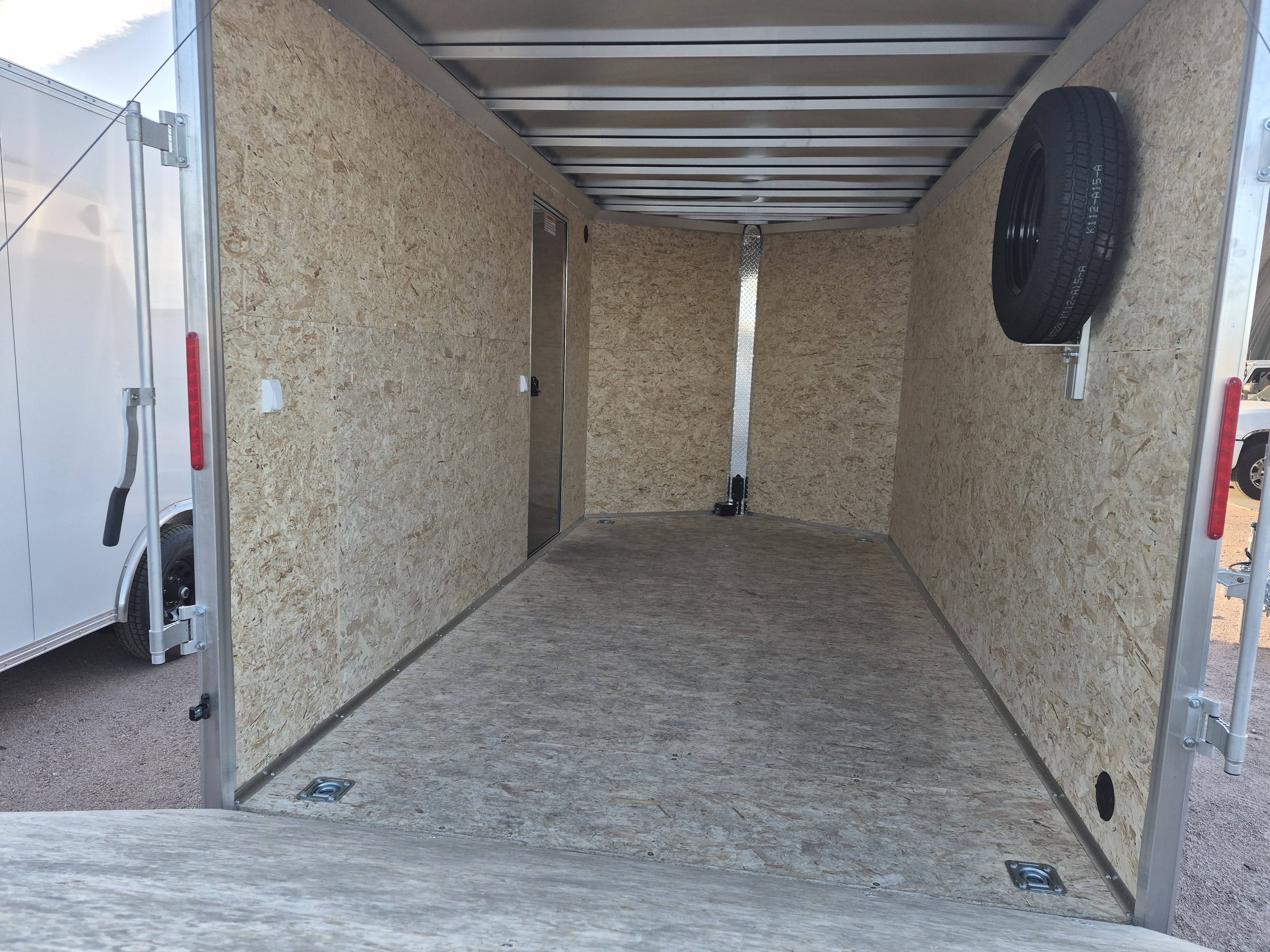 Alcom 14x7.4 All Aluminum NXT Car Hauler, 7K GVWR, Side Door, Ramp Door - Stock #ALC200 - Image 5 of 5
