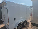 Compass 12x6 Indigo DLX, Flat Top V-Nose, 7K GVWR, Ramp Door Stock #CMP2943 - Thumbnail 4