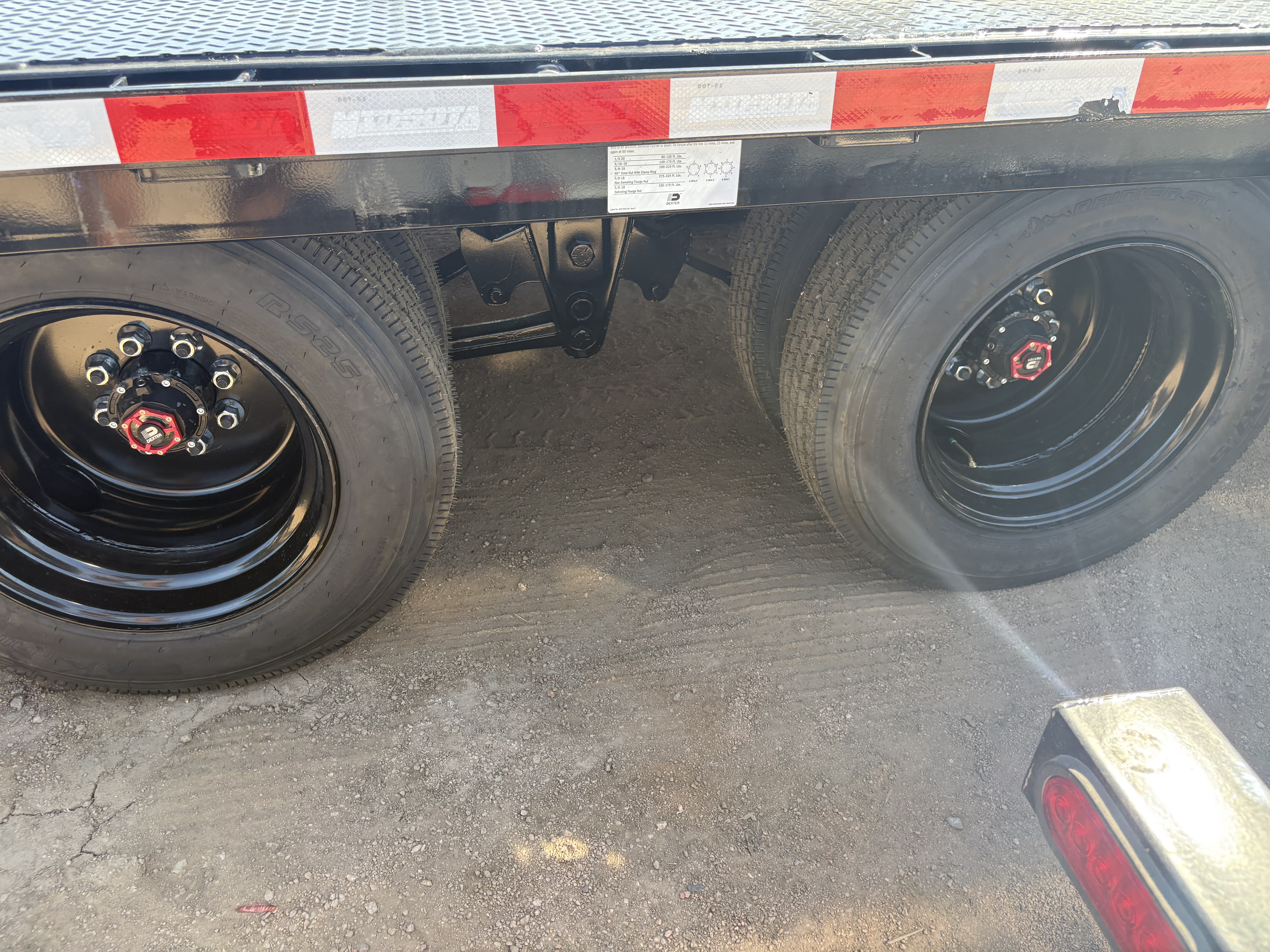 Midsota 26x8.5 (21'+5') Flat Bed Deckover, 25,900 GVWR, 18 Ply Tires - Stock #MI008 - Image 6 of 6