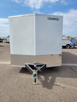 Compass 24x8.5 Indigo DLX Car Hauler, 10K GVWR, 6" Extra Height, Ramp Door Stock #CMP2935 - Thumbnail 3
