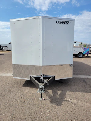 Compass 8.5'x24' Enclosed Cargo Trailer w/ Rear Ramp Door