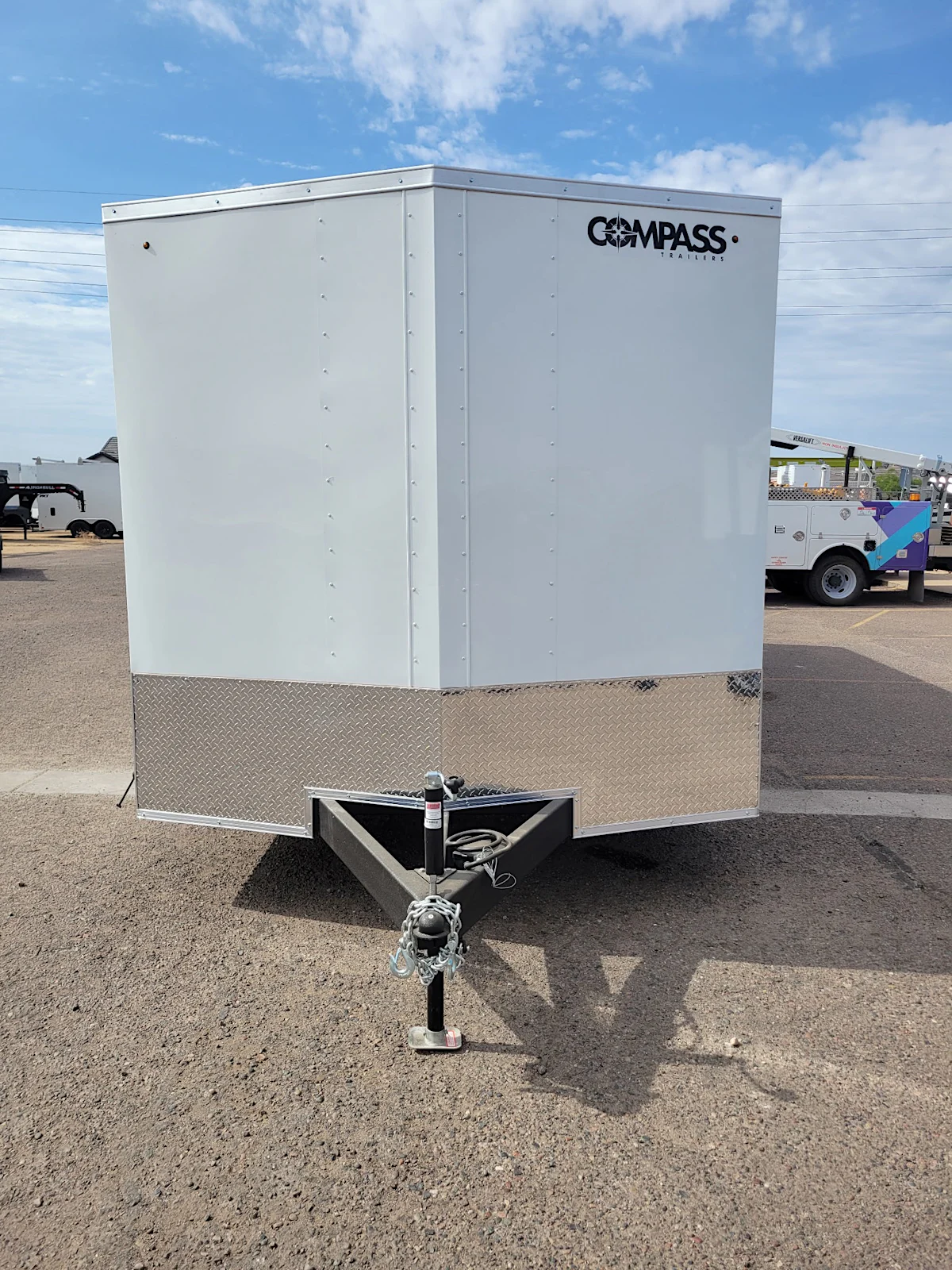 Compass Compass 24'x102" Car Trailer w/ Ramp Door - Stock #CMP2935 - Image 1 of 6 Compass Compass 24'x102" Car Trailer w/ Ramp Door - Stock #CMP2935 - Image 1 of 6