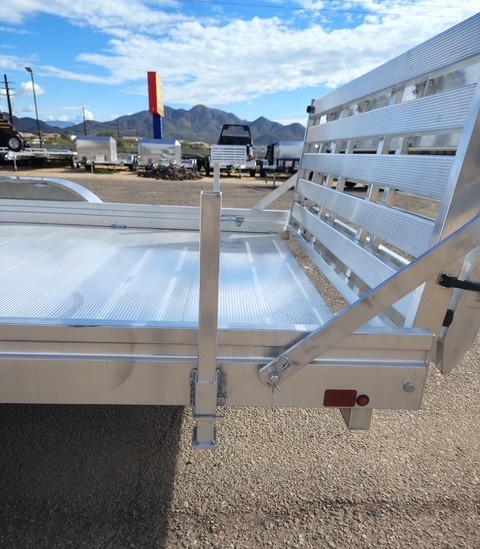 Aluma 16x78 All Aluminum, 7K GVWR, Tandem Axle (7816ESA-TA-EL-BT) - Stock #ALU331 - Image 6 of 7