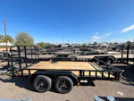 P.J. Trailers 14x83 Tandem Axle, 7K GVWR, Channel Utility, ATV Stock #PPJ10932 - Thumbnail 2