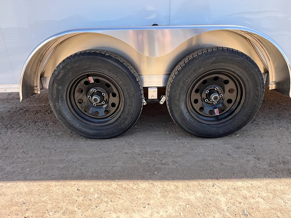 Alcom 14x7 All Aluminum, XLTP2 Enclosed, 7K GVWR, Side Door, Ramp Door - Stock #ALC236 - Image 3 of 9 Alcom 14x7 All Aluminum, XLTP2 Enclosed, 7K GVWR, Side Door, Ramp Door - Stock #ALC236 - Image 3 of 9