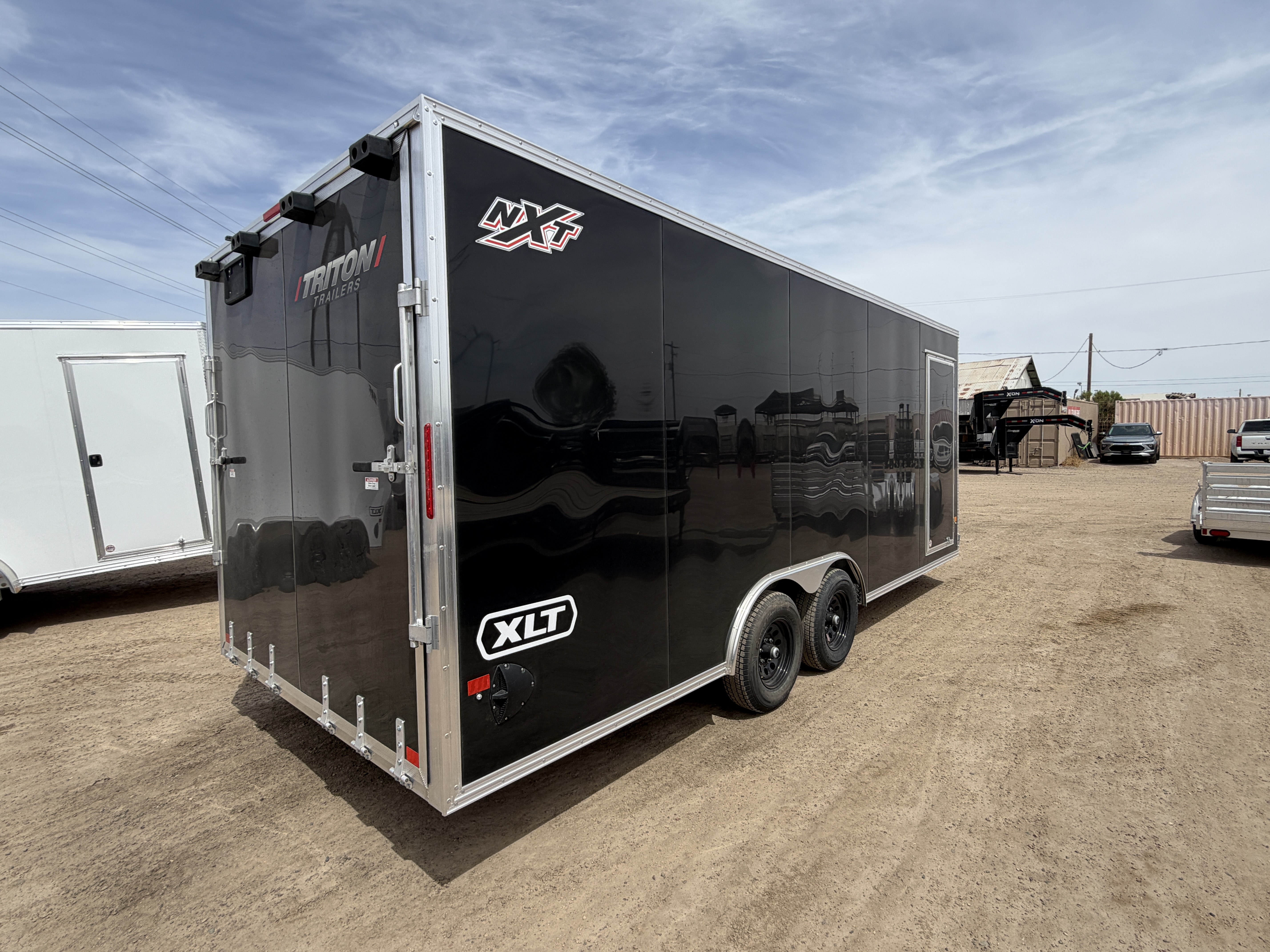 Alcom 20x8.5 All Aluminum XLT-P Car Hauler, 10K GVWR, Side Door, Ramp Door - Stock #ALC261 - Image 7 of 9