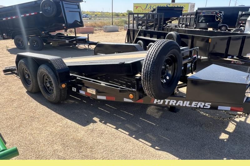 PJ Trailers 16x83x6" Channel, Equipment Tilt, 14K GVWR, 14PLY, Blackwood Deck - Stock #PPJ10960 - Image 3 of 7