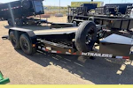 PJ Trailers 16x83x6" Channel, Equipment Tilt, 14K GVWR, 14PLY, Blackwood Deck Stock #PPJ10960 - Thumbnail 3
