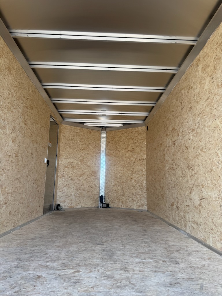 Alcom 16x7.4 All Aluminum NXT Car Hauler, 7K GVWR, Side Door, Ramp Door - Stock #ALC212 - Image 6 of 13