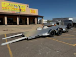Aluma 18x82 All Aluminum, 7K GVWR, Tandem Axle, Low Profile Tilt (8218LP-TILT-TA-EL-R-RTD) Stock #ALU411-SM - Thumbnail 2