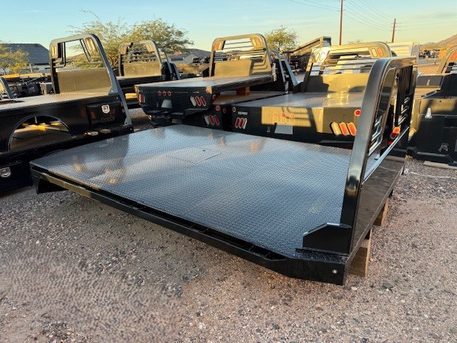 Crownline Truck Beds Crownline SKD57 Skirted, Dual-Wheel, Long Bed, Black Boxes (8′ 6″ x 97″ - 57″ CTA) - Stock #CRNB108 - Image 4 of 4