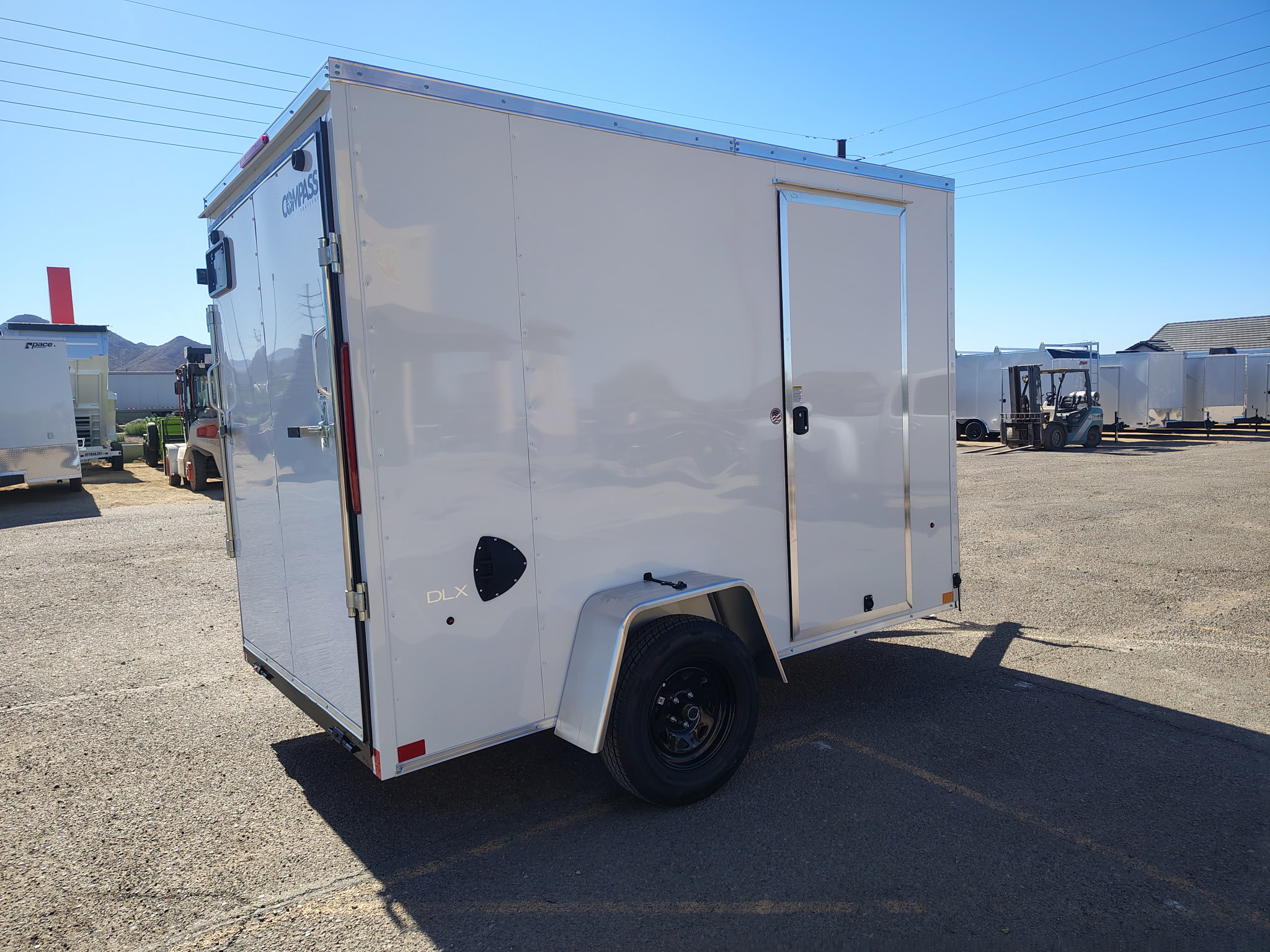 Compass 10x6 Indigo DLX, 3K GVWR, Ramp Door - Stock #CMP2889 - Image 4 of 7