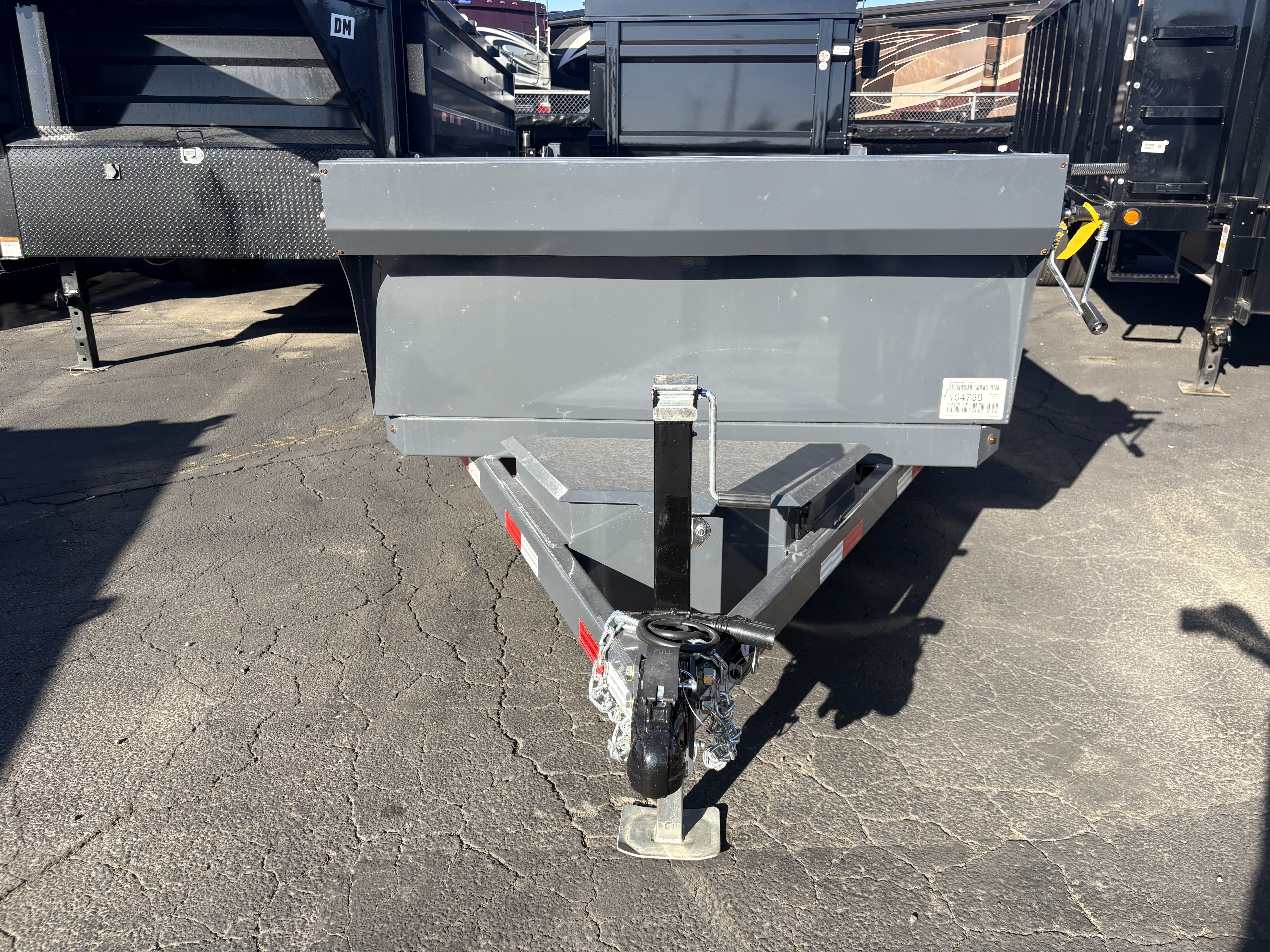 Norstar 10x60 Norstar Single Axle Dump, 5.2K GVWR, 20" Sides - Stock #NST1267 - Image 1 of 4