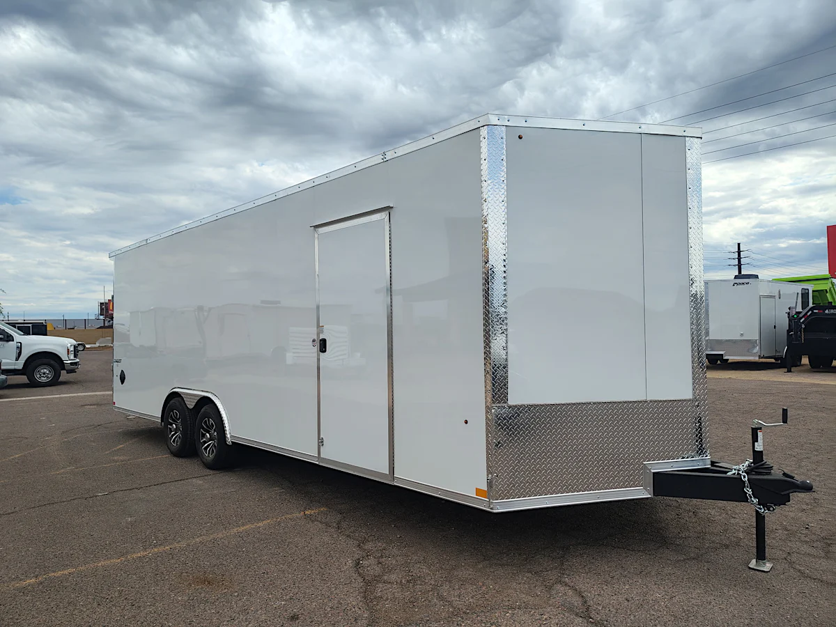 Formula Formula 24'x102" Enclosed Car Hauler w/ Ramp Door (Conquest) - Stock #CMP2902 - Image 1 of 10 Formula Formula 24'x102" Enclosed Car Hauler w/ Ramp Door (Conquest) - Stock #CMP2902 - Image 1 of 10