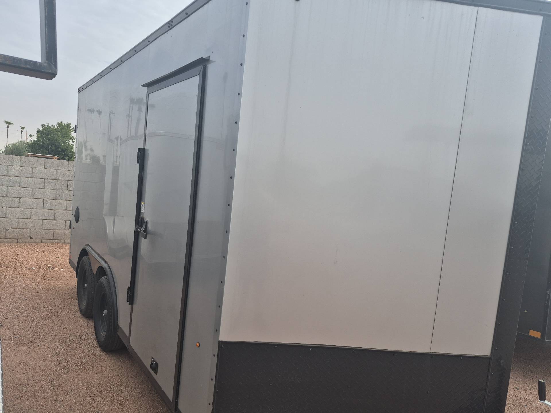 Compass 8.5x14 Ramp door