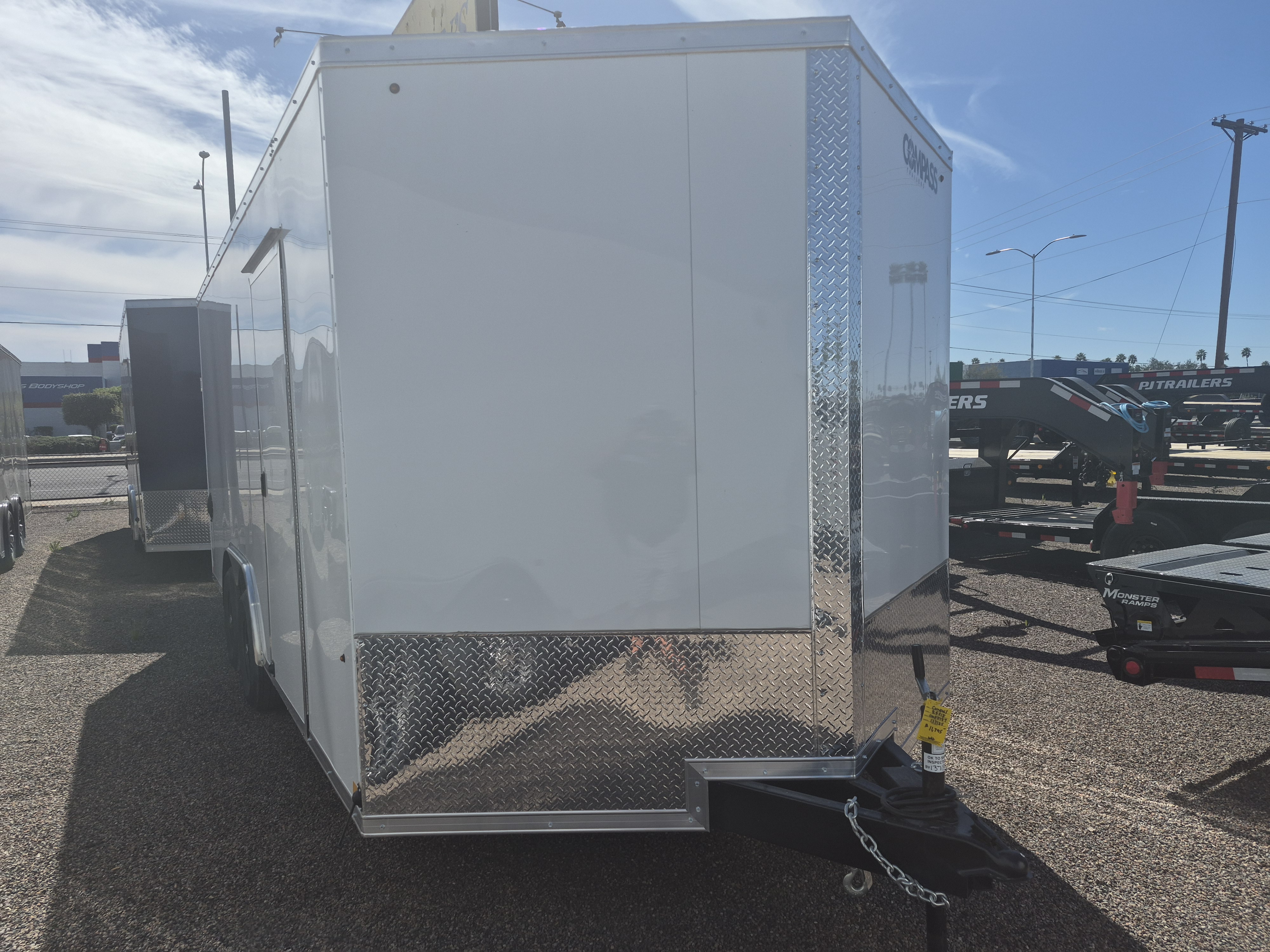 Compass 18x8.5 Jasper SE Car Hauler, 10K GVWR, Ramp Door - Stock #CMP2787 - Image 1 of 4