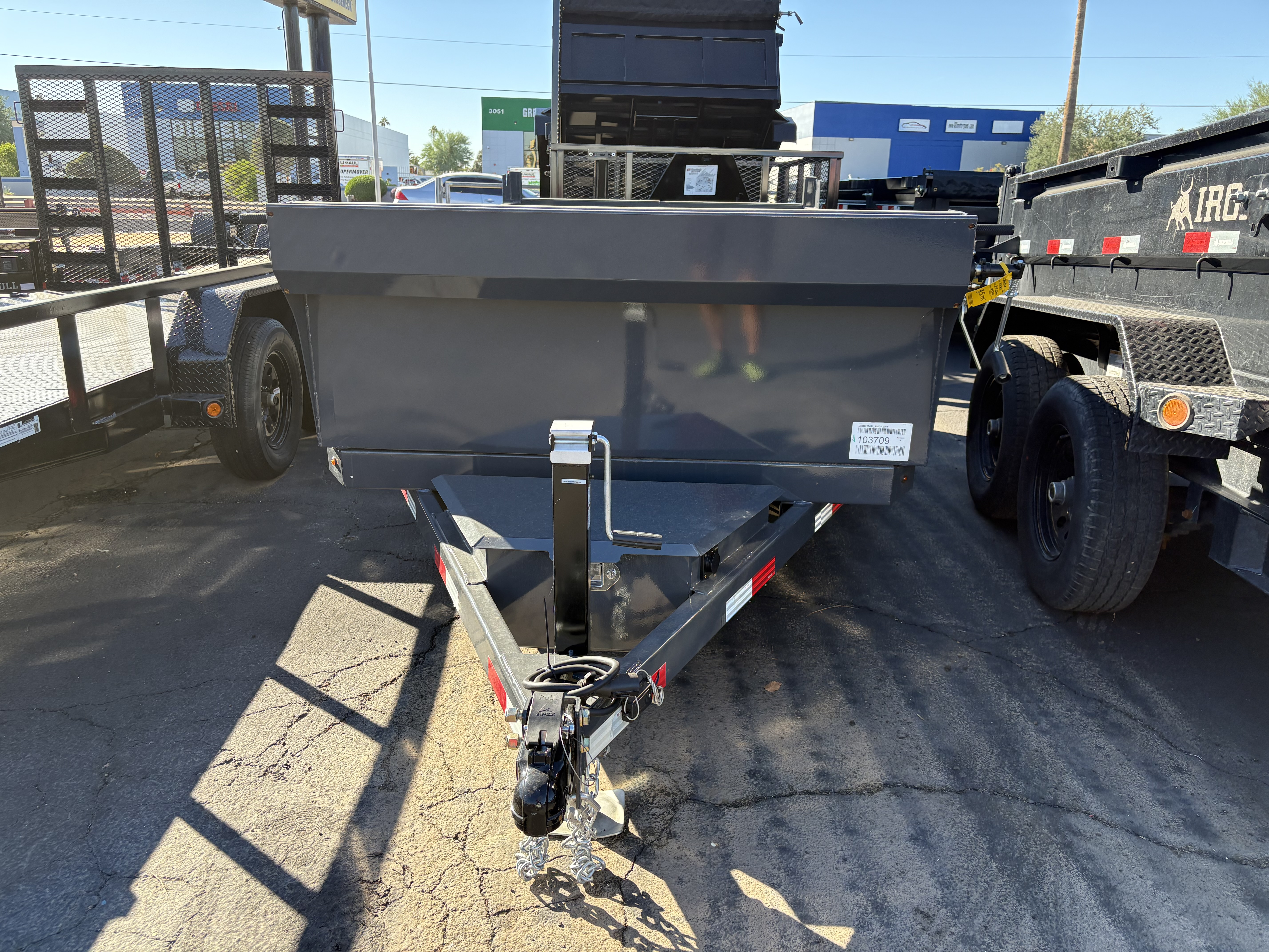 Norstar 10x60 Norstar Single Axle Dump, 5.2K GVWR, 20" Sides - Stock #NST1266 - Image 1 of 3