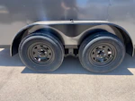 Cargo Express 16x7 EX DLX Flat Top V-Nose, 7K GVWR, Ramp Door Stock #CMP2899 - Thumbnail 7