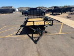 P.J. Trailers 14x72 Single Axle, 3K GVWR, Channel Utility Stock #PPJ10704 - Thumbnail 4
