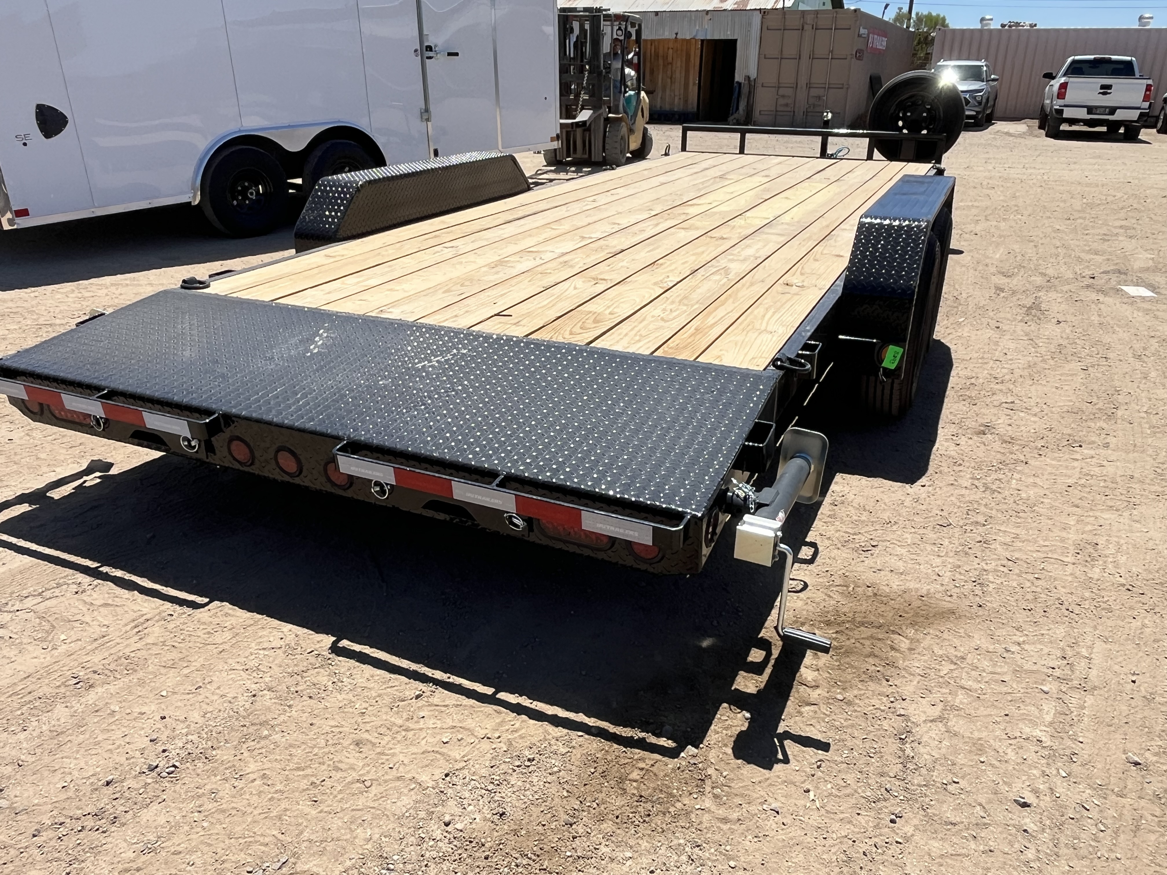 P.J. Trailers 20'x83" 5" Channel Equipment Trailer (CE) - Stock #PPJ11211 - Image 4 of 8