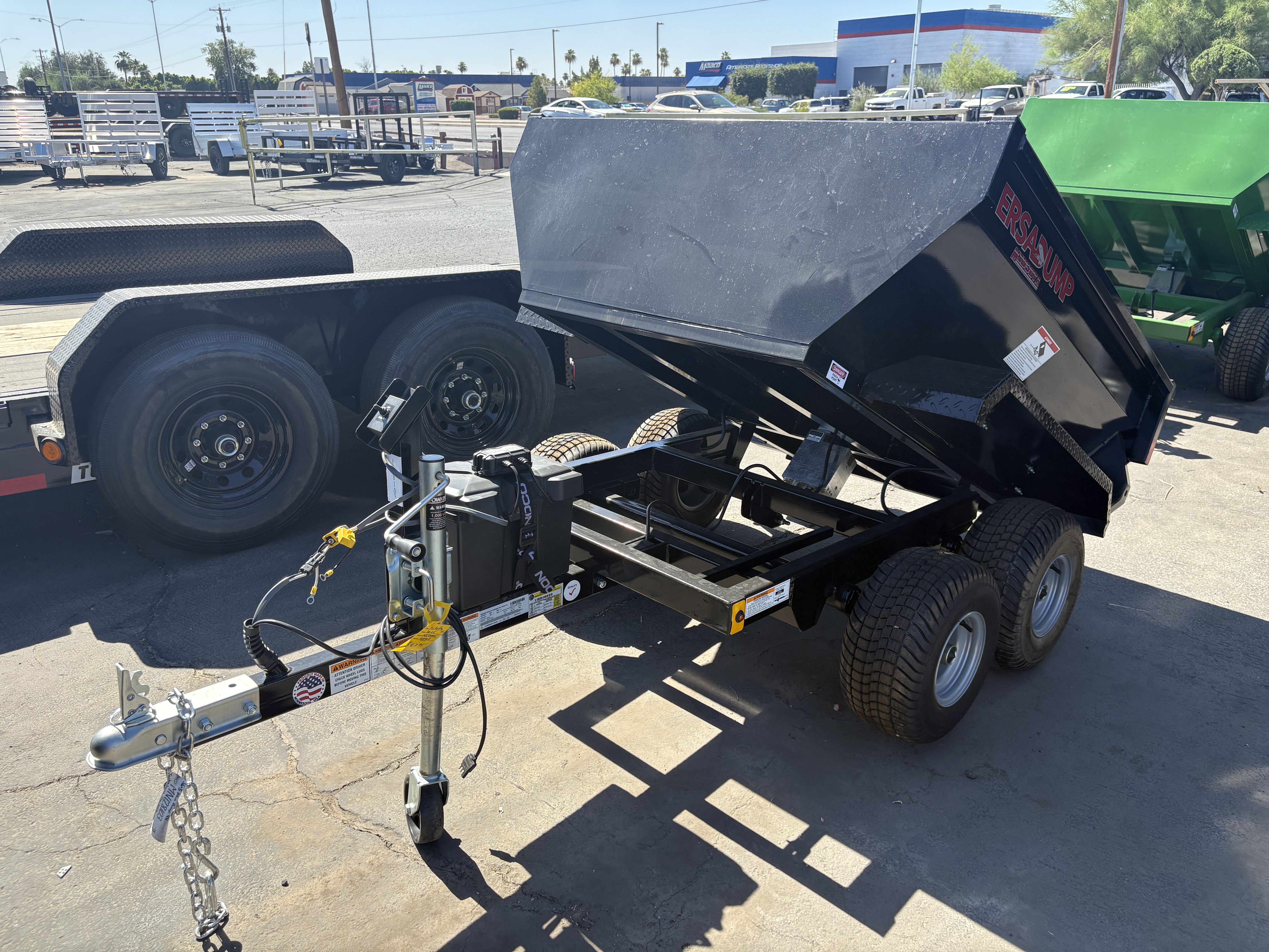 Midsota 05x36 Mini Dump, Tandem Axle, 4K GVWR - Stock #MID005 - Image 1 of 4