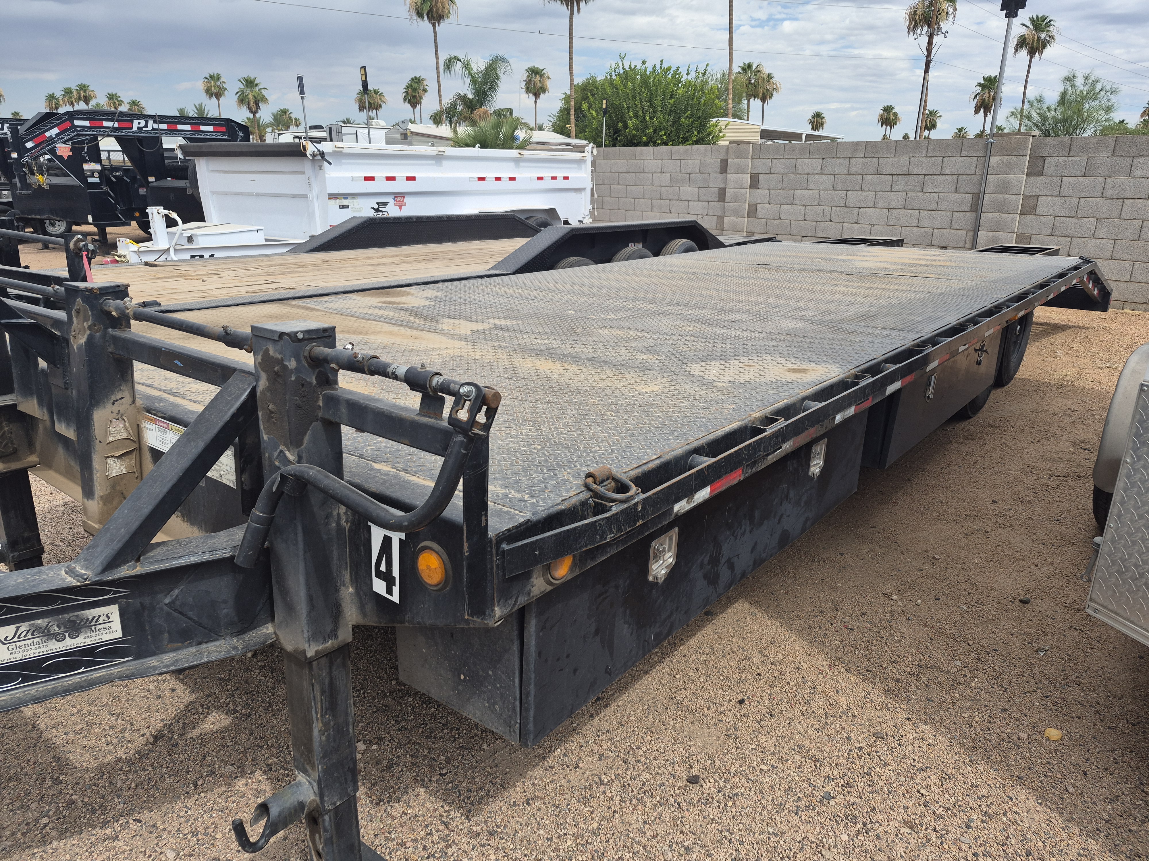PJ TRAILERS 26' x 8" I-Beam Deckover - Stock #USD7606 - Image 1 of 3