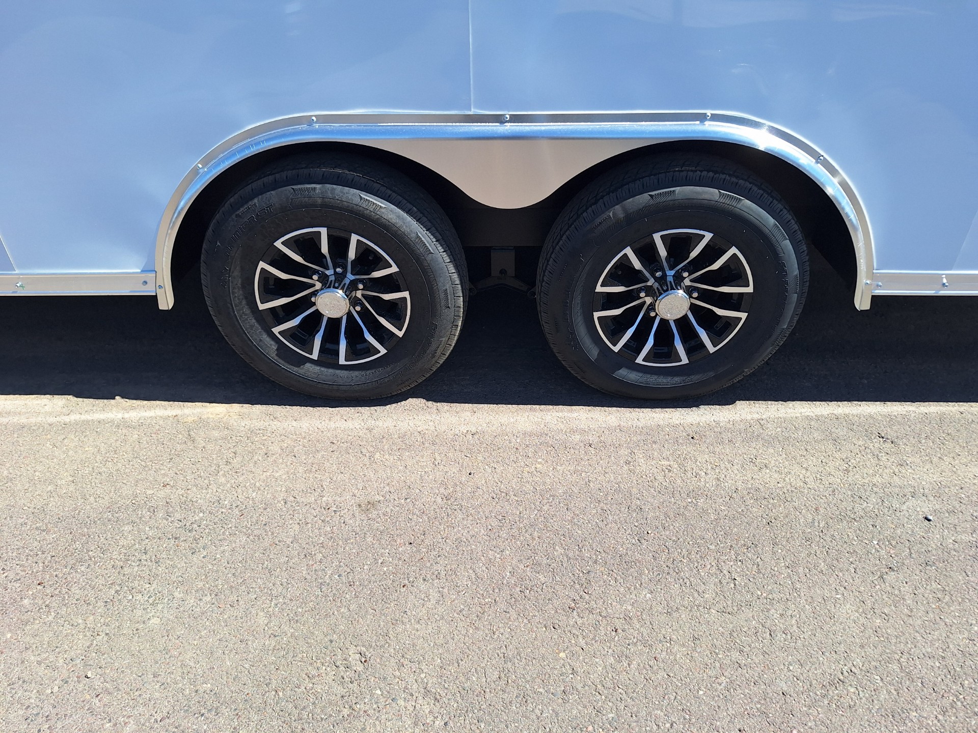 Compass 20x8.5 Jasper SE Car Hauler, 10K GVWR, Ramp Door, A/C, White Wall / Ceiling, RTP Floor - Stock #CMP2586 - Image 10 of 10