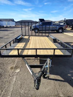 ECHO 14x102" Tandem Axle, 7K GVWR, Drive Over Fenders, Utility Stock #ECH267 - Thumbnail 3