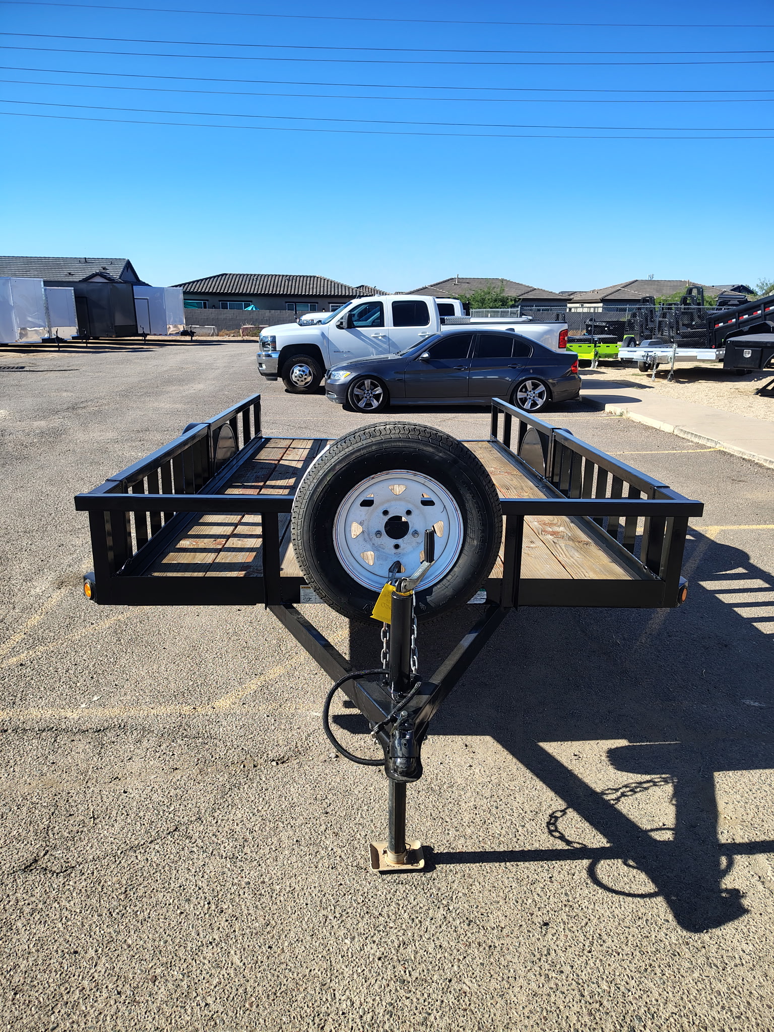 Bigtex 12x77 Single Axle utility - Stock #USD7132 - Image 2 of 7