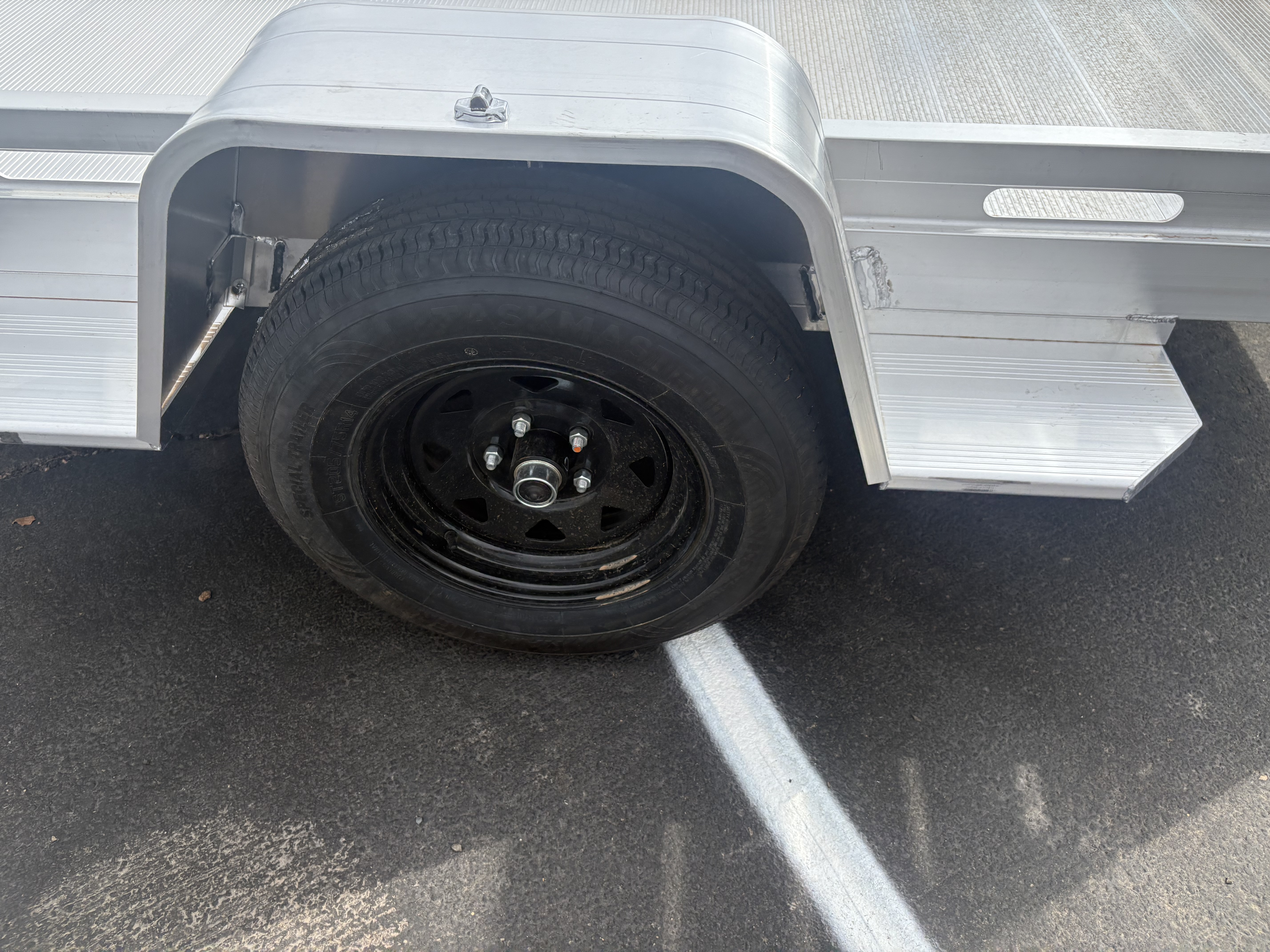 Aluma 12'x77" Aluminum Utility Trailer w/ Tailgate (7712H)