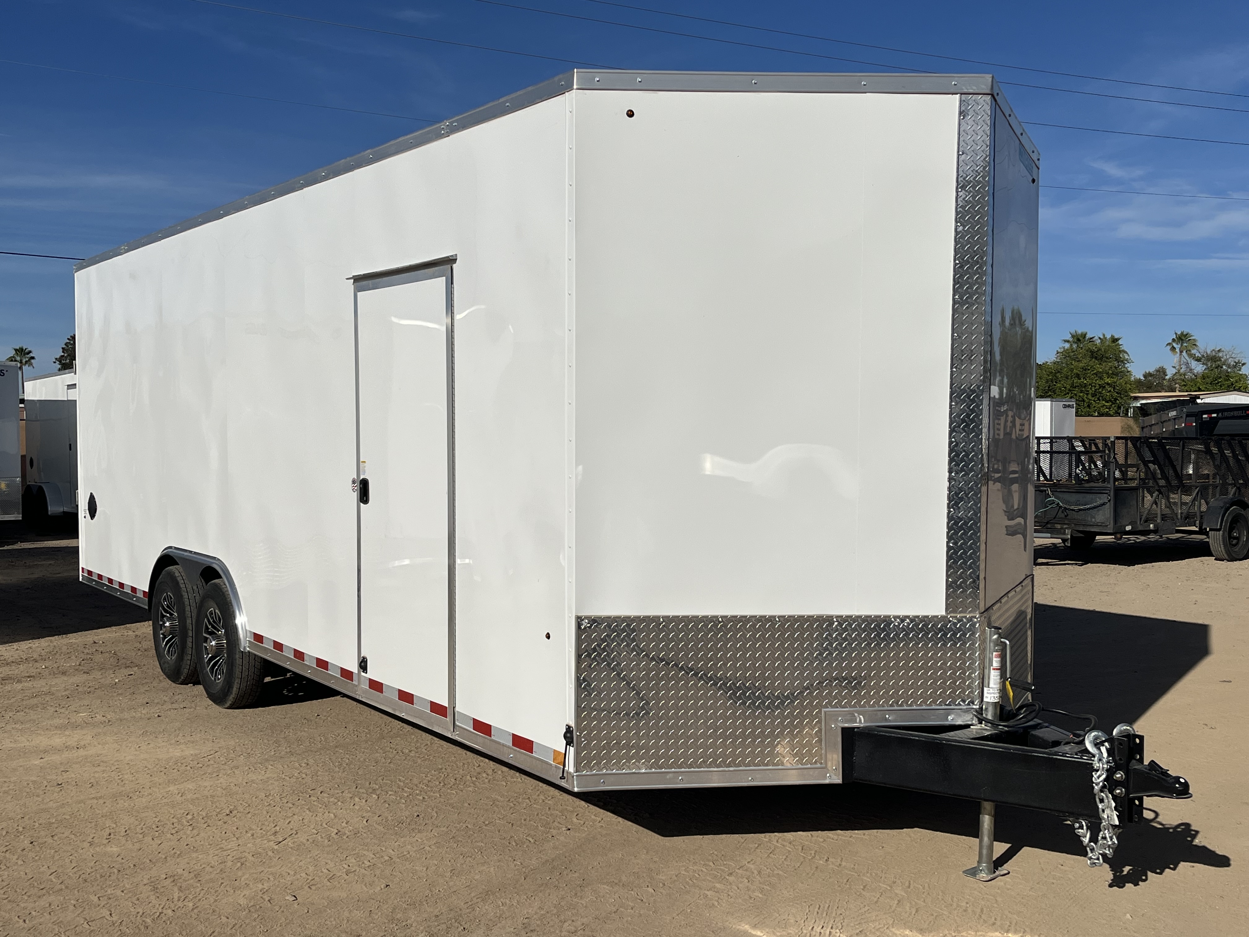 Compass 24x8.5 Jasper SE Car hauler, 14K GVWR, Ramp Door - Stock #CMP2775 - Image 1 of 12