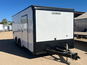 Compass 20x8.5 Canyon Race, 10K GVWR, AC/Heat, Ramp Door