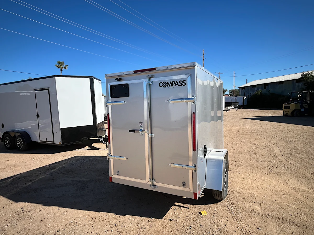 Compass 08x5 Indigo DLX, 3K GVWR, Ramp Door - Stock #CMP2730 - Image 4 of 10 Compass 08x5 Indigo DLX, 3K GVWR, Ramp Door - Stock #CMP2730 - Image 4 of 10