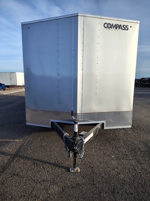 Compass 24x8.5 Indigo DLX Car Hauler, 10K GVWR, 6" Extra Height, Ramp Door - Stock #CMP2777 - Image 5 of 7