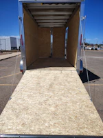 Alcom 12x6 All Aluminum XLT-P Enclosed, 7K GVWR, Ramp Door Stock #ALC249 - Thumbnail 8