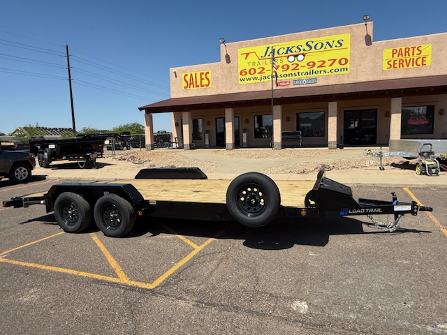 Load Trail 18x83 Tandem Axle, 7K GVWR, Carhauler, Slide in Ramps - Stock #LT938 - Image 6 of 7