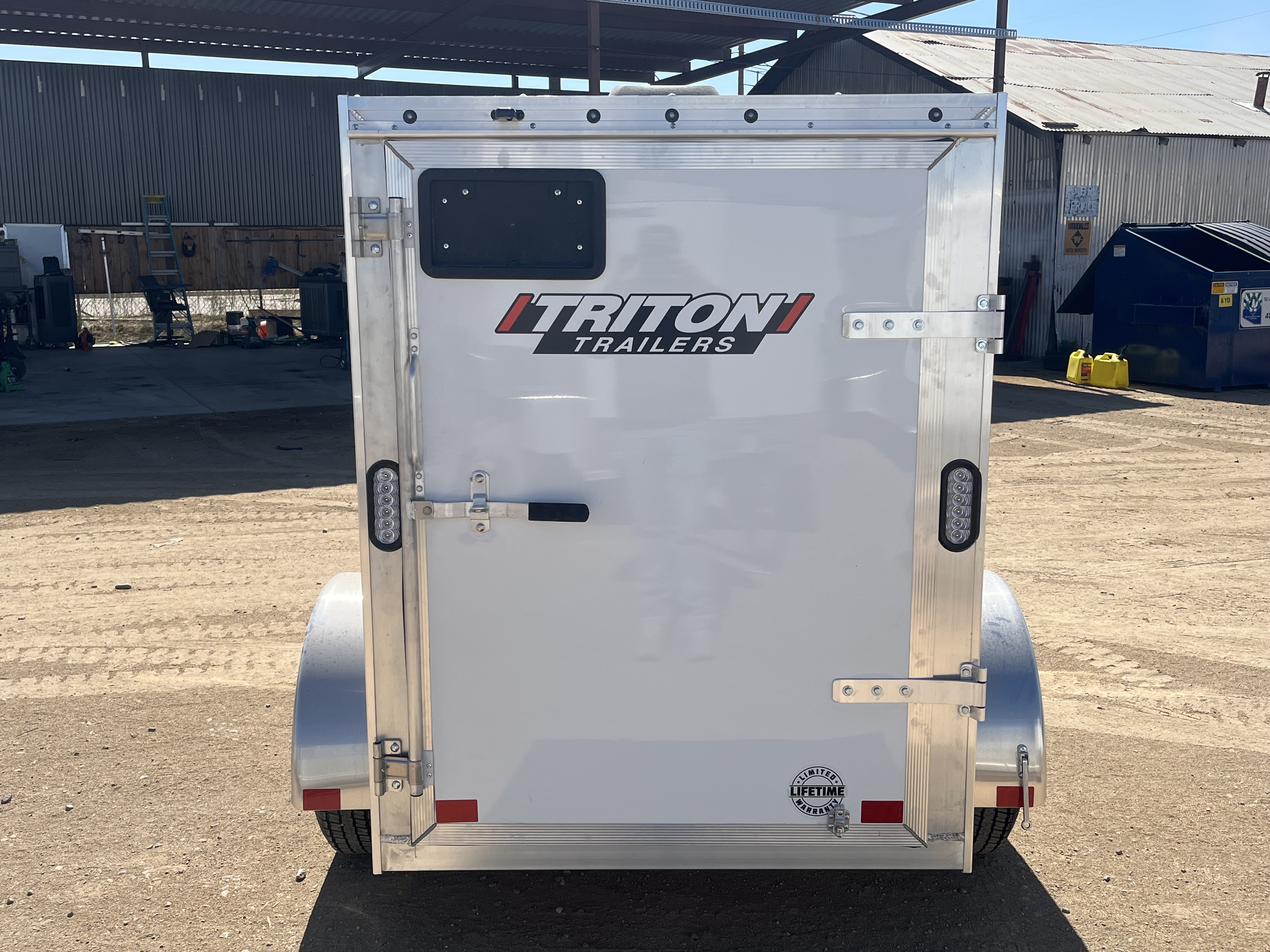 Triton 6x4 All Aluminum, NXT Enclosed, 2K GVWR, Swing Door - Stock #ALC199 - Image 8 of 8