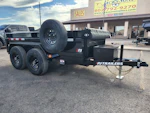 P.J. Trailers 10X60 Utility Dump, Tandem Axle, 10K GVWR Stock #PJD1672 - Thumbnail 2