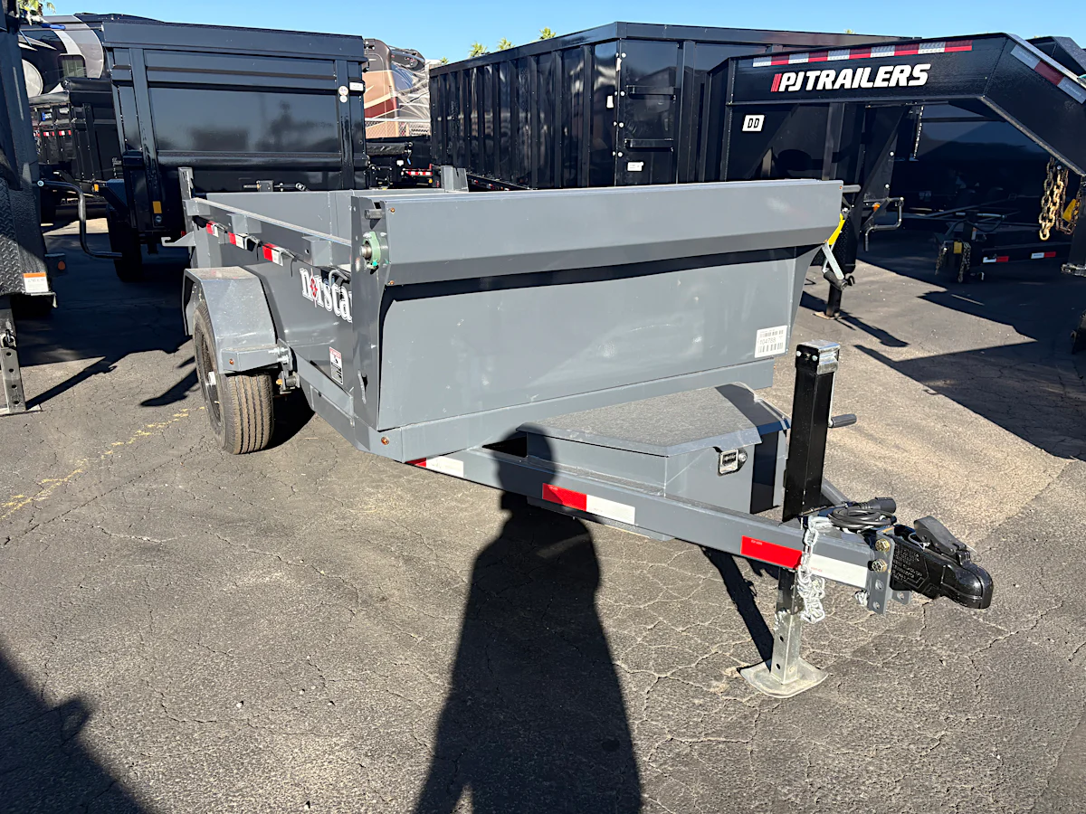 Norstar 10x60 Norstar Single Axle Dump, 5.2K GVWR, 20" Sides - Stock #NST1267 - Image 2 of 4 Norstar 10x60 Norstar Single Axle Dump, 5.2K GVWR, 20" Sides - Stock #NST1267 - Image 2 of 4