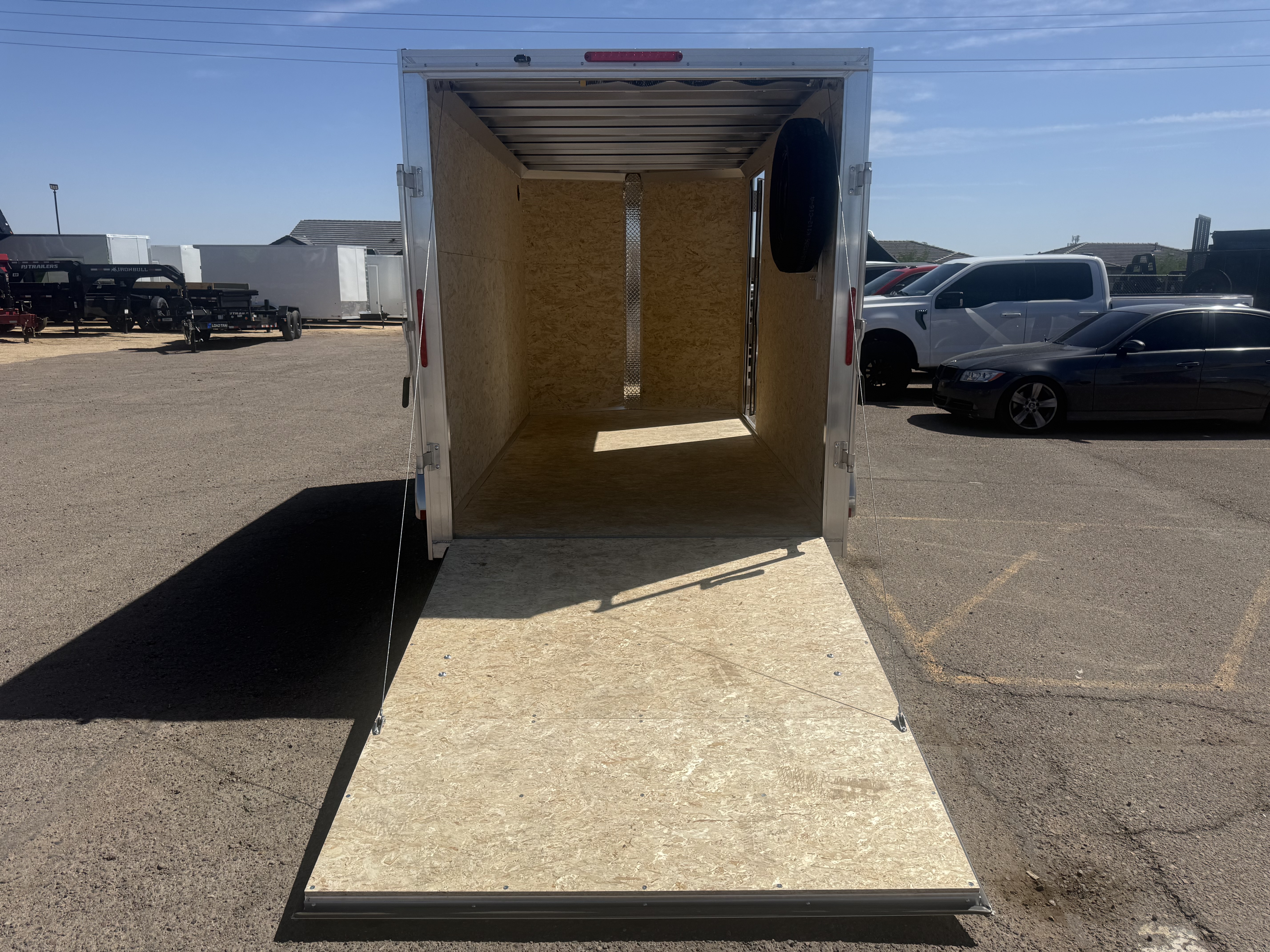 Alcom 12x6 All Aluminum NXT Enclosed, 3K GVWR, Limited Edition, Ramp Door - Stock #ALC223 - Image 8 of 8