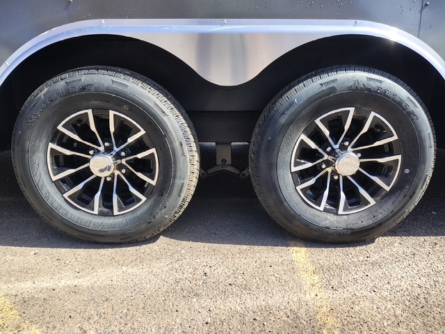 Compass 24x8.5 Indigo DLX Car Hauler, 10K GVWR, 6" Extra Height, Ramp Door - Stock #CMP2776 - Image 6 of 6