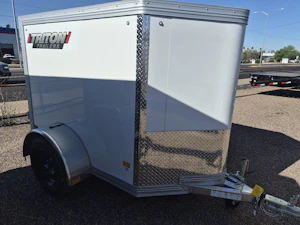 Mission Mission 4'x6' All-Aluminum Enclosed Cargo Trailer w/ Swing Door (MEC)