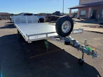 Aluma 20x102 All Aluminum, 10K GVWR, Tandem Axle Deckover, W/ Bi-Fold Tailgate (1020H-TA-BT-DT-RR-RTD) Stock #ALU419-SM - Thumbnail 11