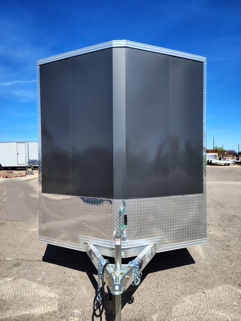 Alcom 14x7 All Aluminum, XLTP2 Enclosed, 7K GVWR, Side Door, Ramp Door - Stock #ALC216 - Image 5 of 9