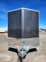 Alcom 14x7 All Aluminum, XLTP2 Enclosed, 7K GVWR, Side Door, Ramp Door Stock #ALC216 - Thumbnail 5