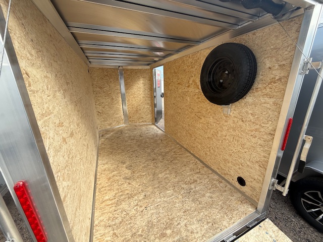 Alcom 12x6 All Aluminum NXT Enclosed, 3K GVWR, Limited Edition, Ramp Door - Stock #ALC196 - Image 6 of 7