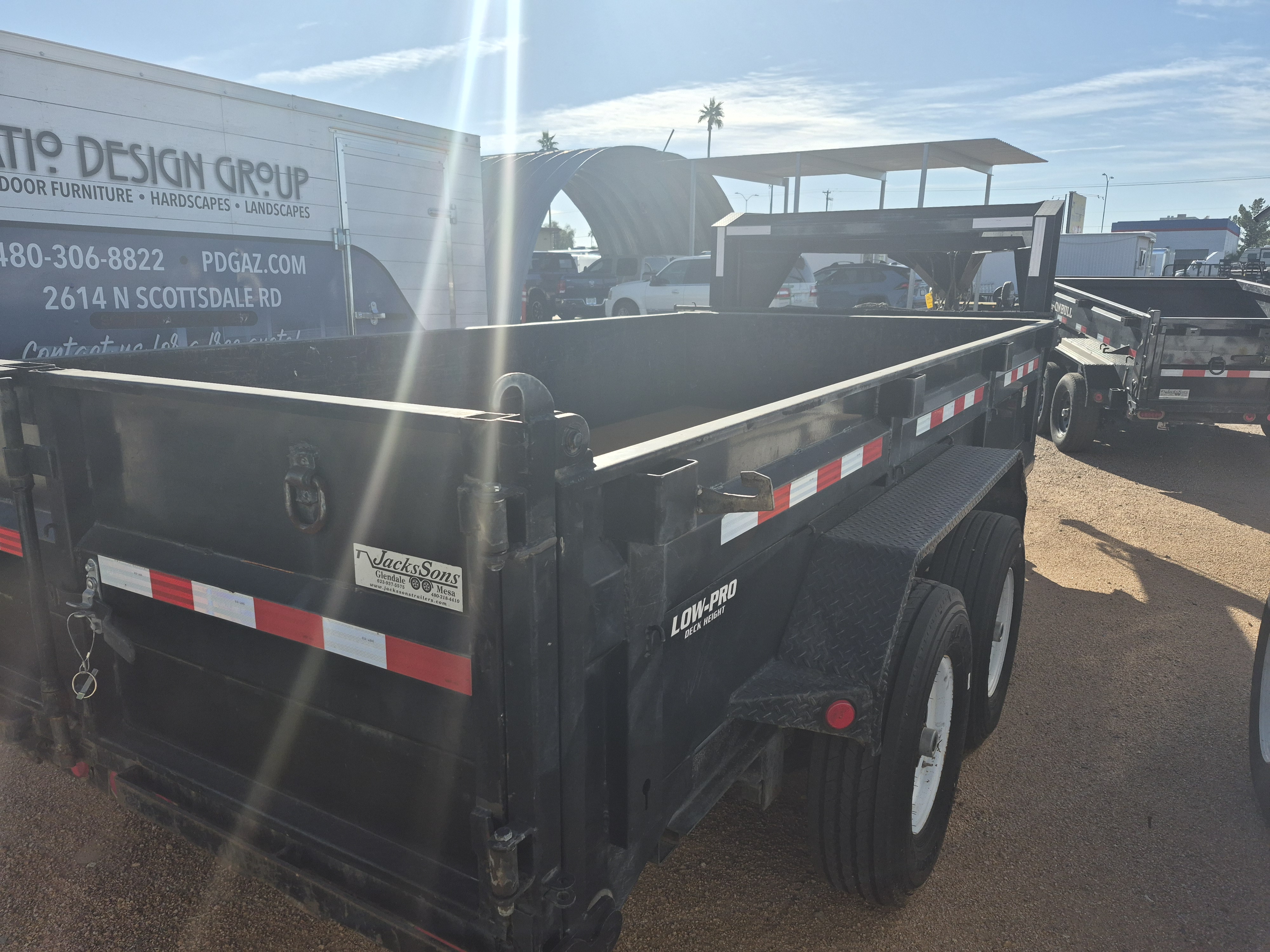 PJTM 14'x83" Low Pro Dump, 2x7000 - Stock #USD8982 - Image 3 of 3