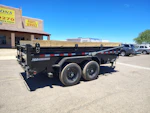 PJ Trailers 14'x83" Voyager Dump Trailer w/ 2' Sides (DV) Stock #PJD1704 - Thumbnail 3