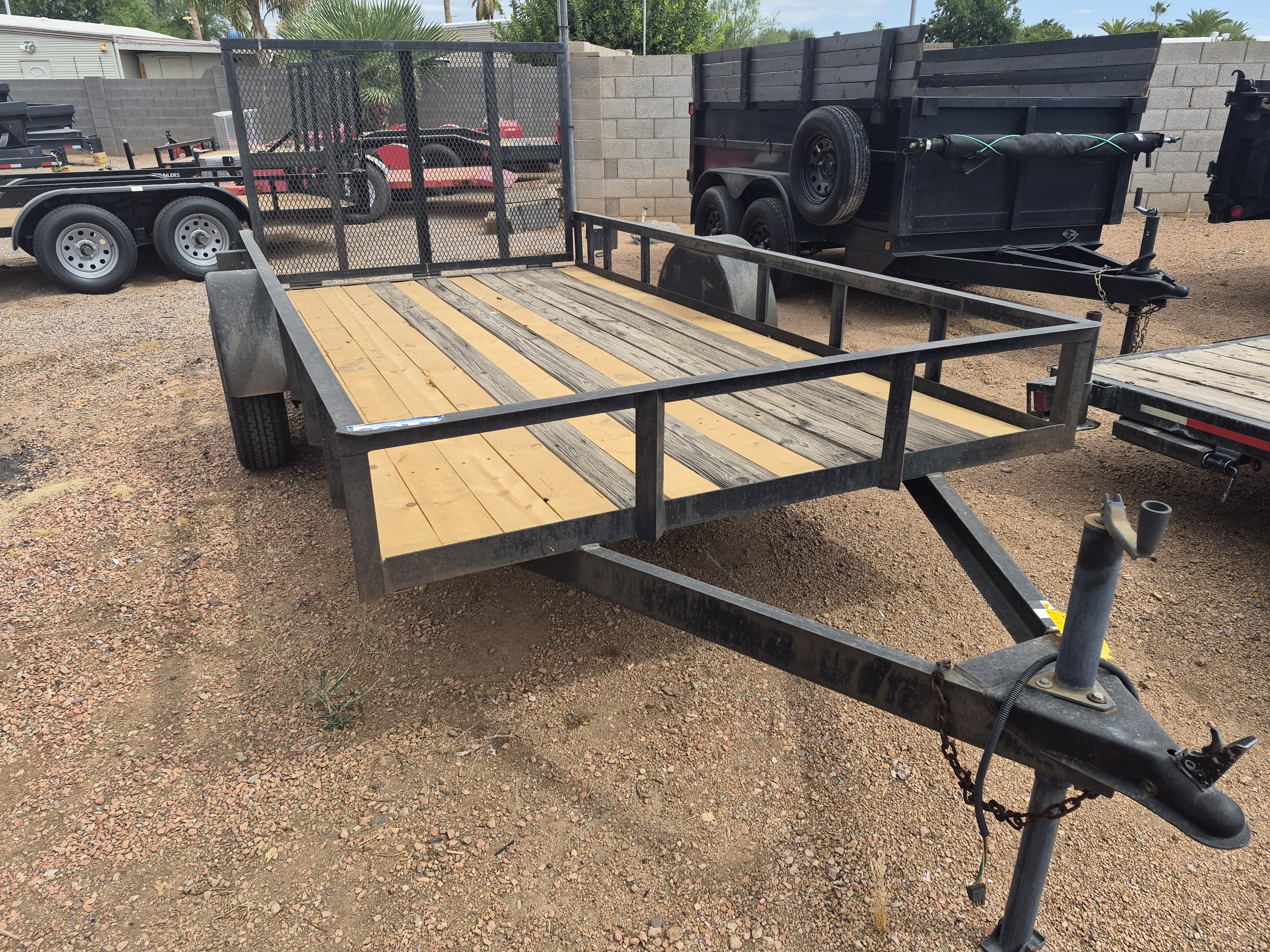 KB Welding 2010 KB 77x12 Utility Trailer - Stock #USD7609 - Image 1 of 2
