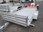 Bear Track 10x76 Aluminum Single Axle 2.2K GVWR, Utility Trailer Stock #BEA002 - Thumbnail 3
